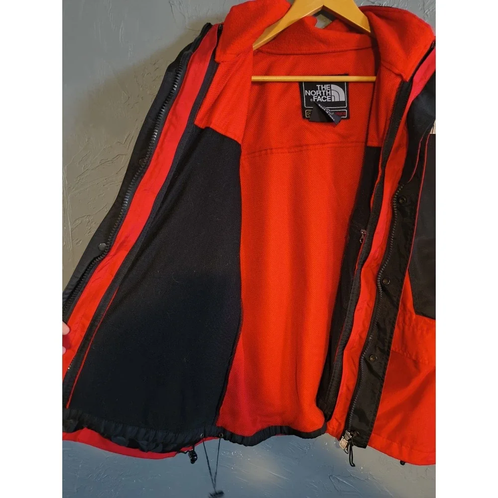 Vintage North Face 3 In 1 Hooded Ski Jacket Men's Med Gore-Tex Summit Series XCR